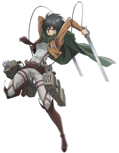 Imagem da Mikasa Ackerman