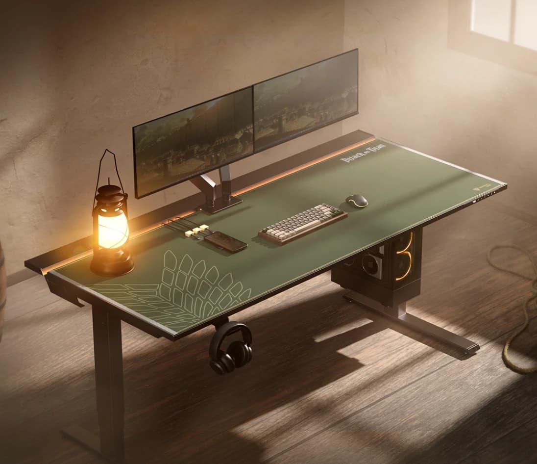 Imagem cadeira Secretlab x Attack on Titan