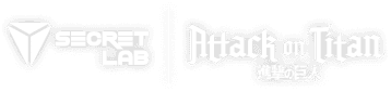 Logo Secretlab x Attack on Titan